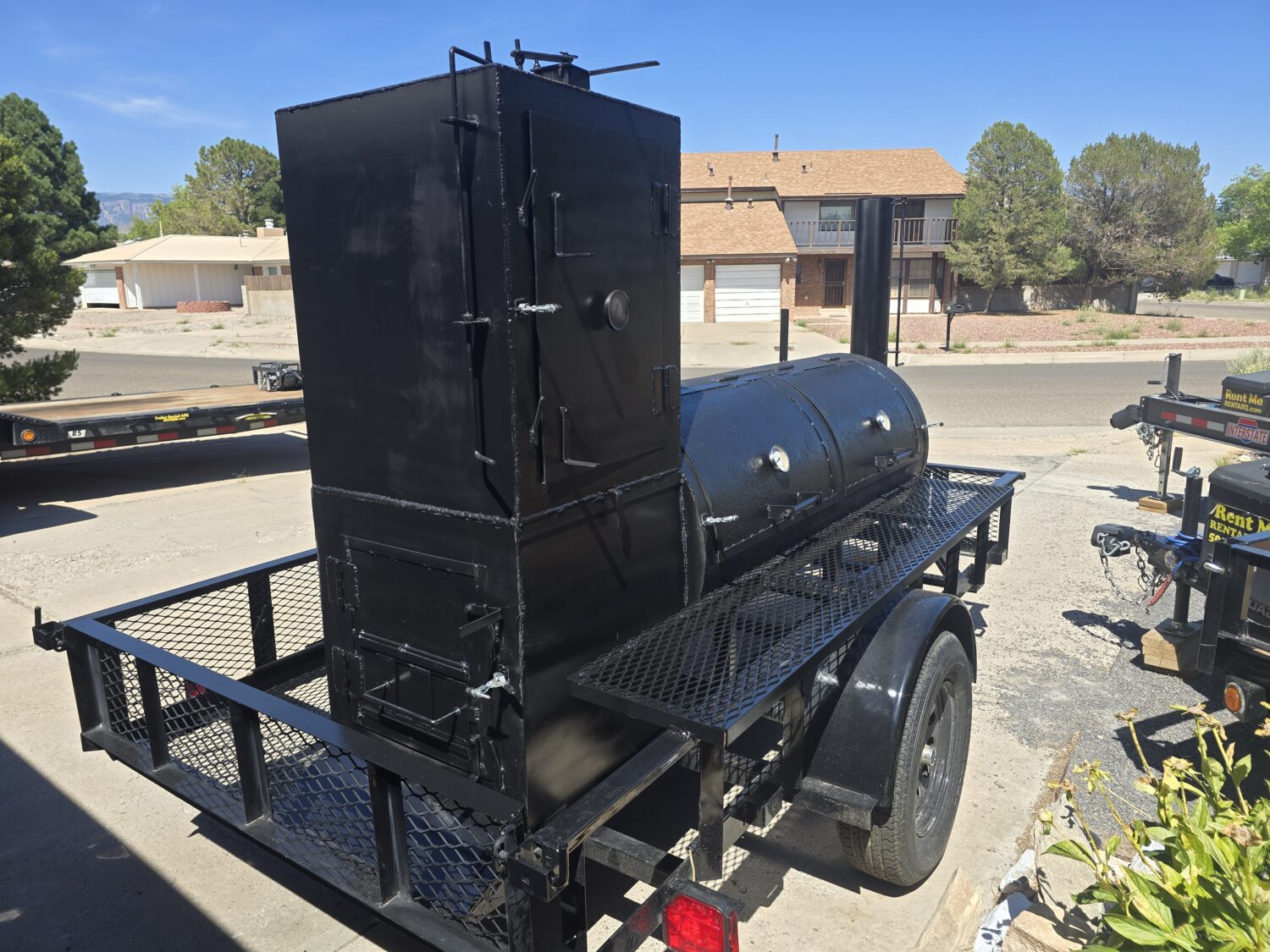 BBQ Smoker Trailer 10
