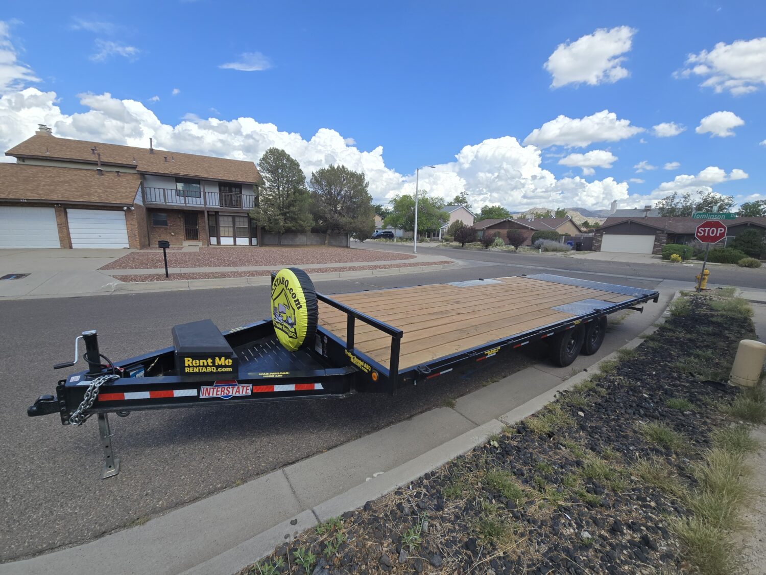 Trailer Rental ABQ Deckover Trailer (2)