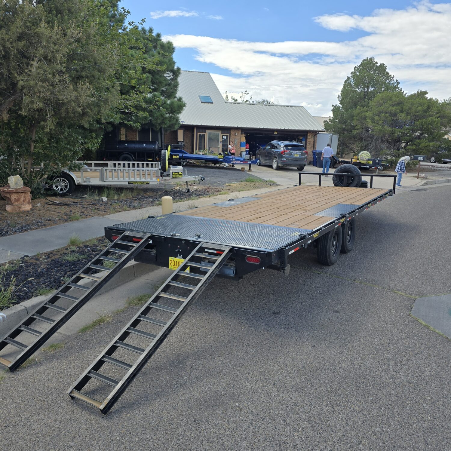 Trailer Rental ABQ Deckover Trailer (3)