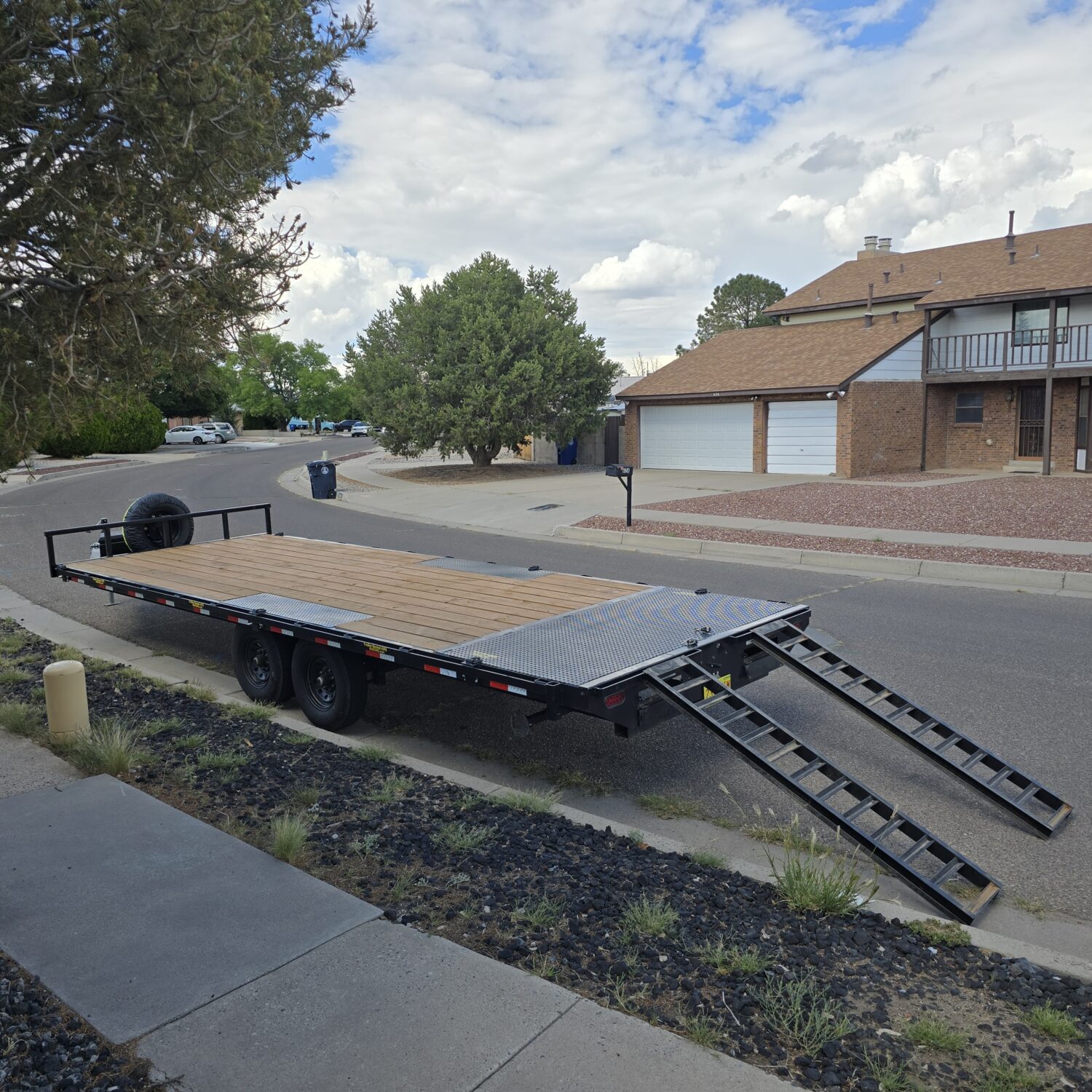 Trailer Rental ABQ Deckover Trailer (4)
