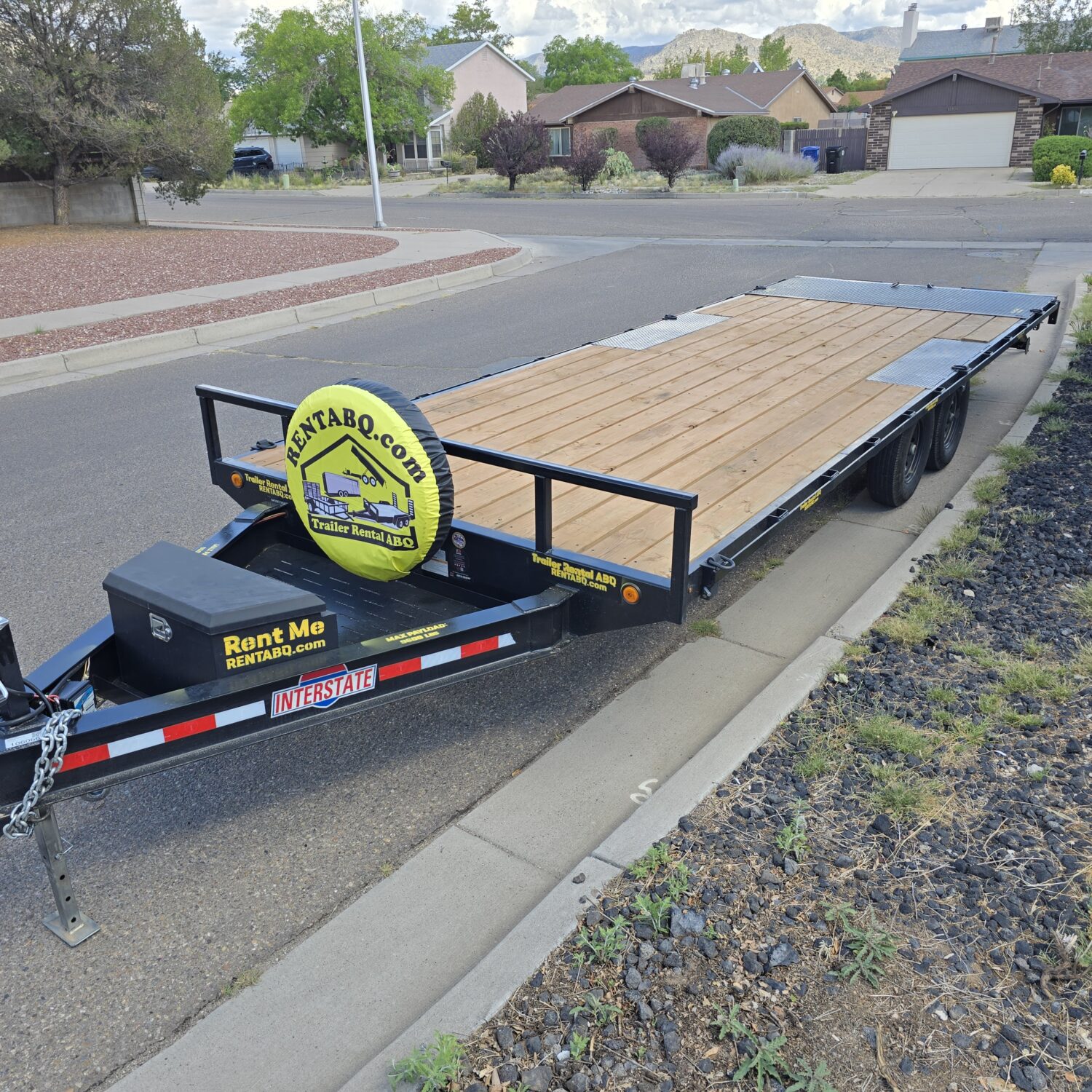 Trailer Rental ABQ Deckover Trailer (5)