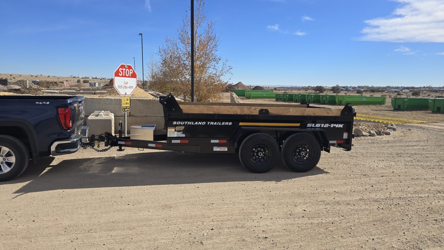 Trailer Rental ABQ Dump Trailer for Rent 2 (2)