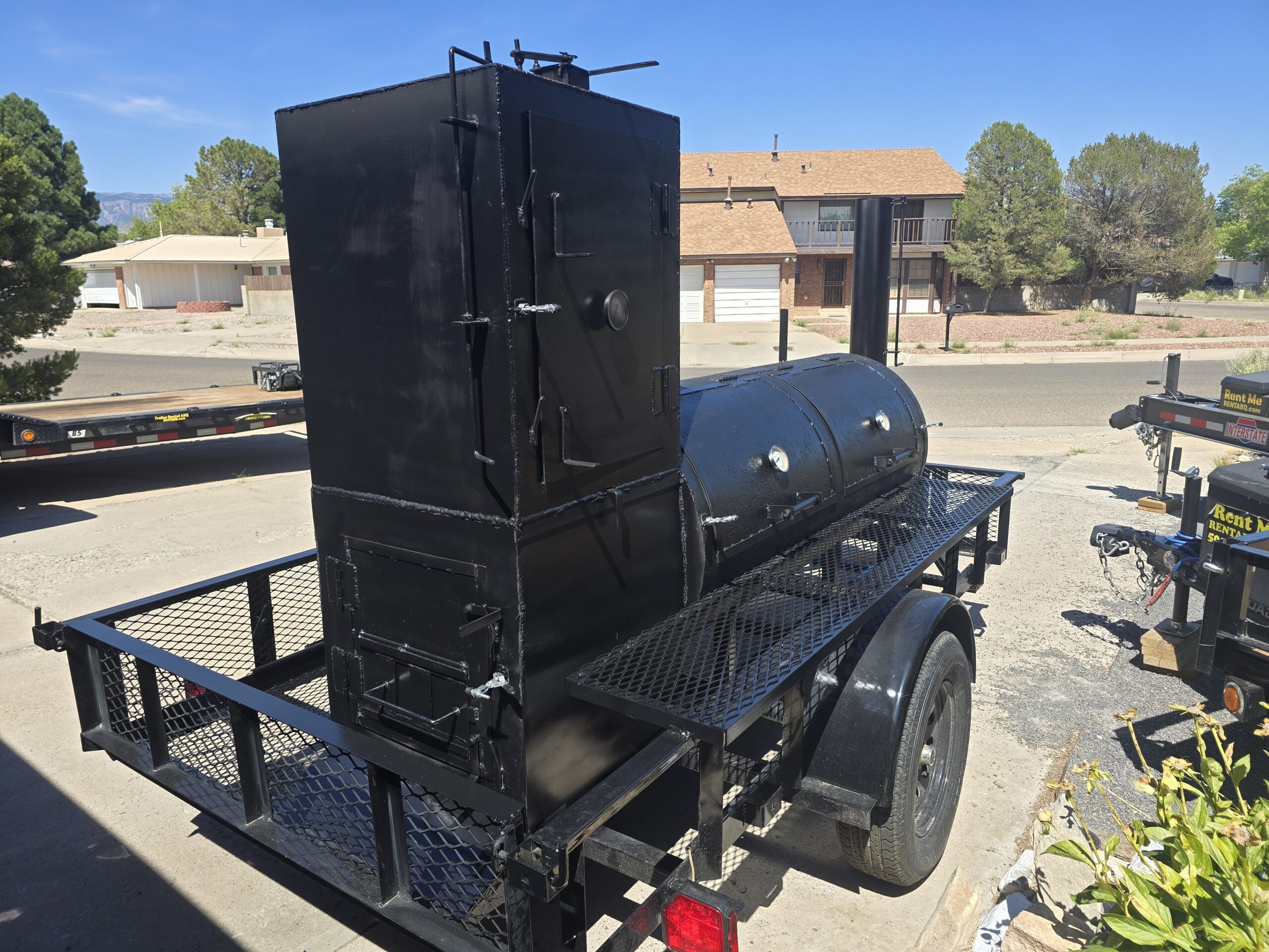 BBQ Smoker Pit Trailer - Image 9