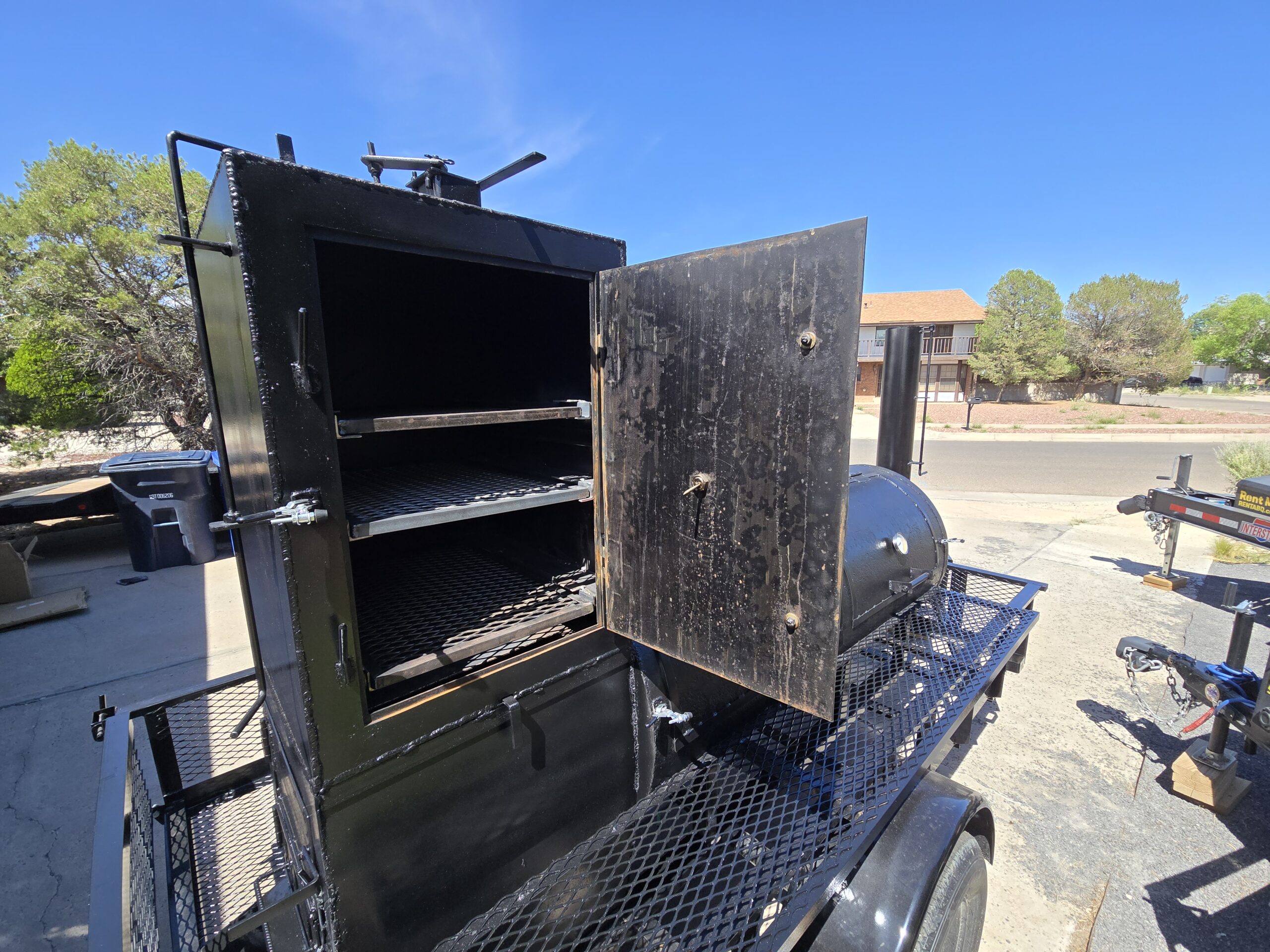BBQ Smoker Pit Trailer - Image 7