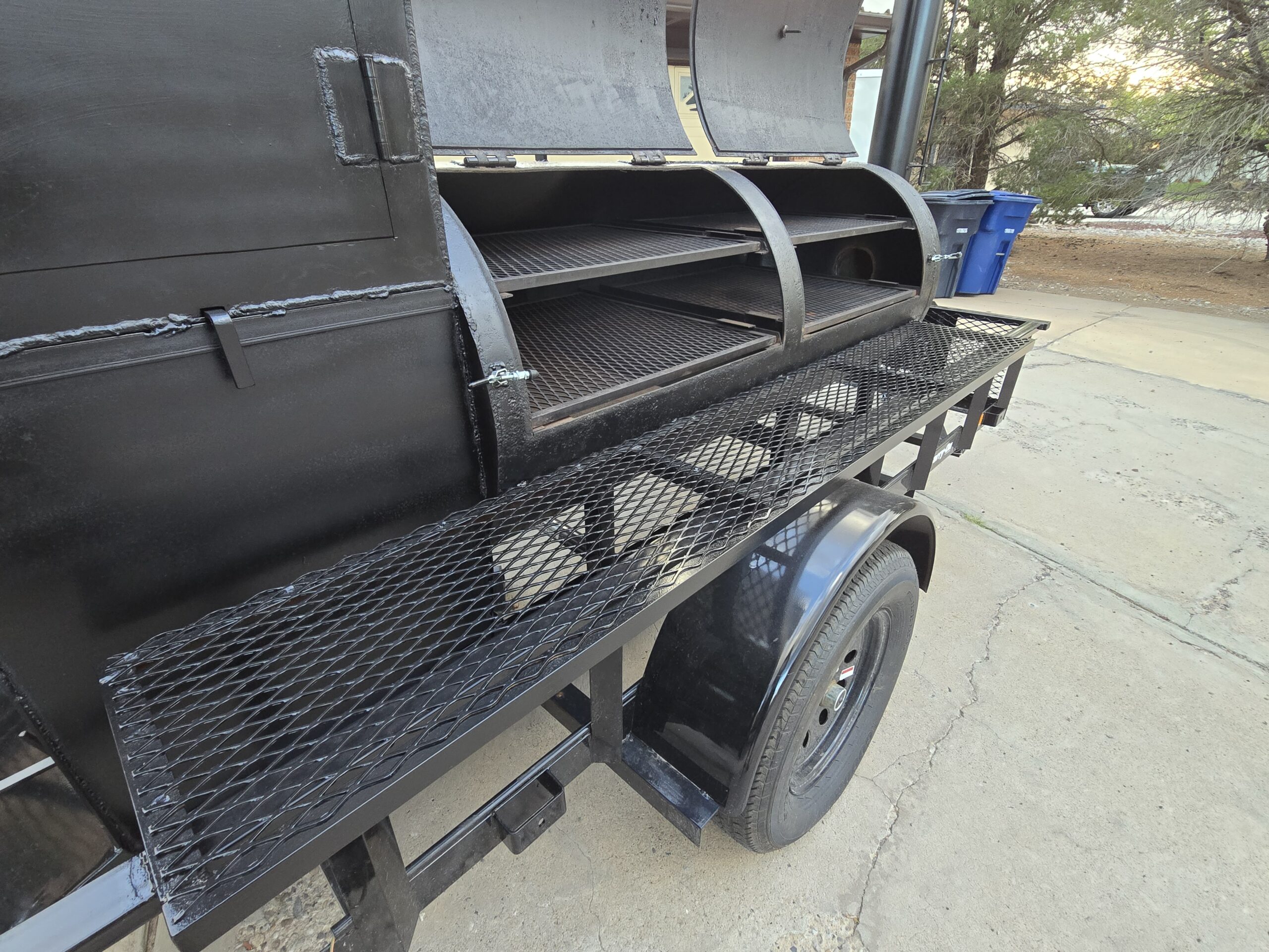 BBQ Smoker Pit Trailer - Image 2