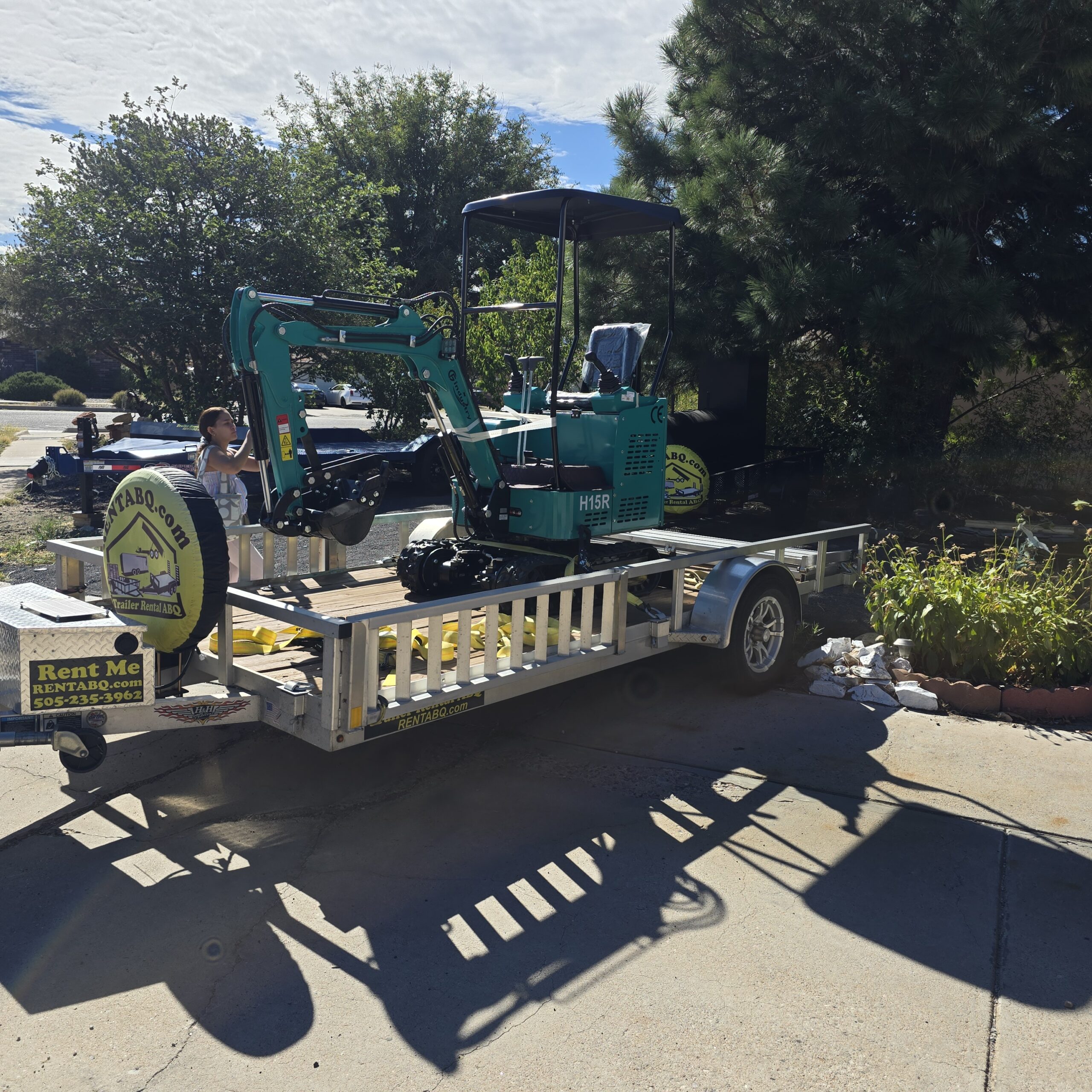 Trailer Rental ABQ Utility Trailer 7x14 for Rent (7)