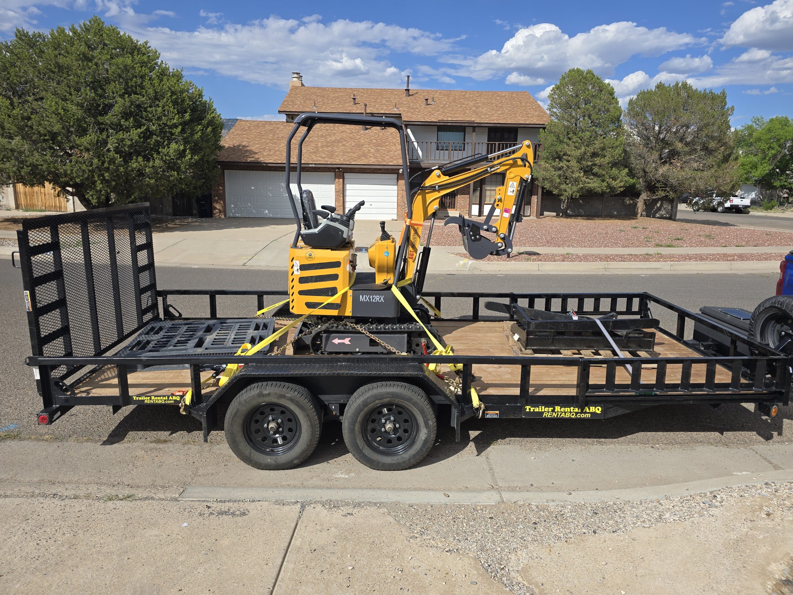 Trailer Rental ABQ Utility Trailer 7x18 for Rent (5)