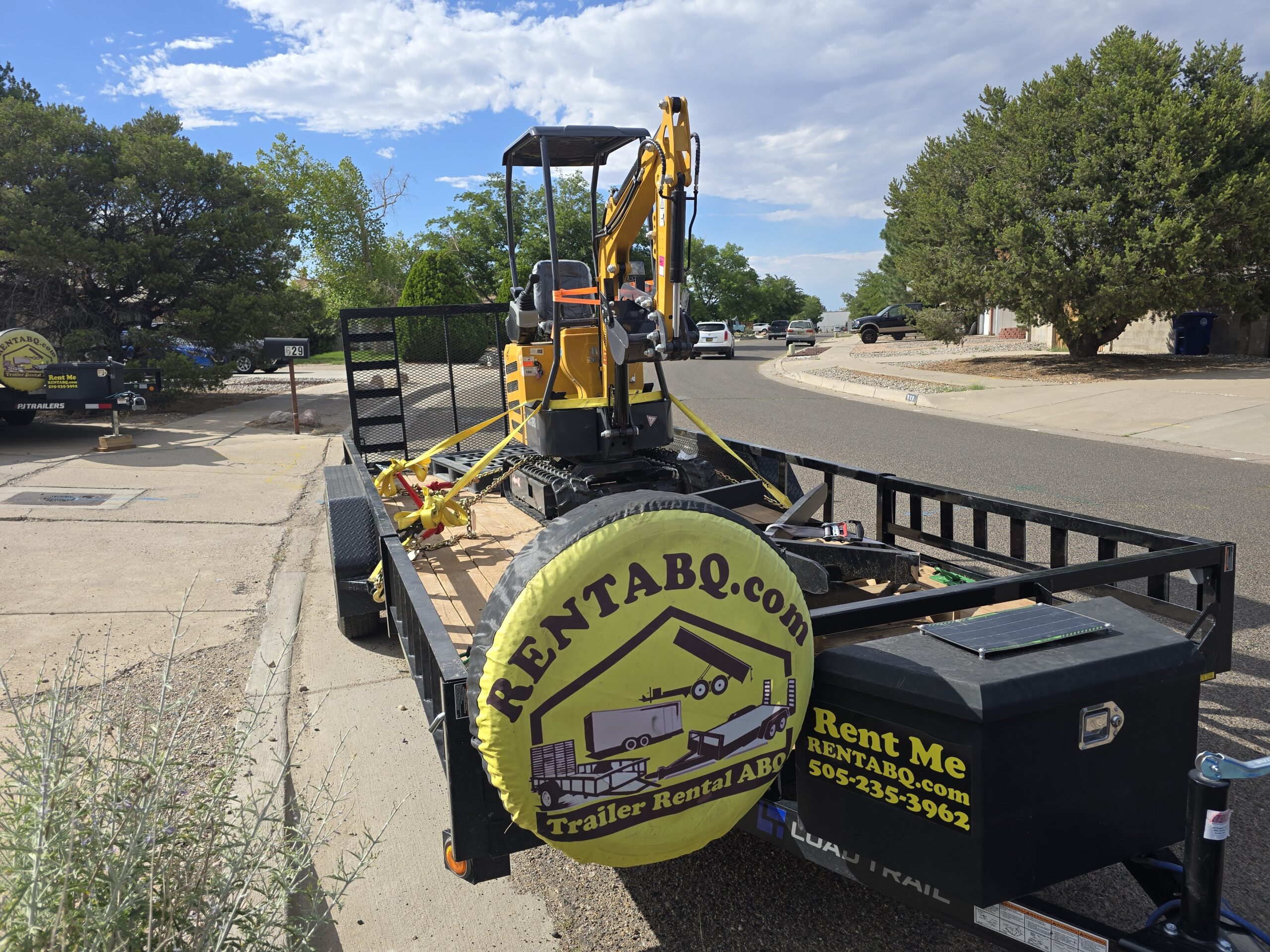 Trailer Rental ABQ Utility Trailer 7x18 for Rent (9)